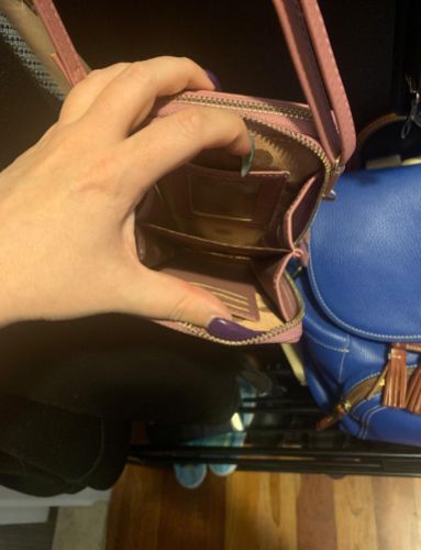 Customer photo review of Crossbody Cell Phone Shoulder Bag