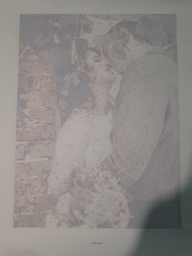 Customer photo review of Custom Paint By Numbers Kit - Upload Your Photo - Brush Set Included