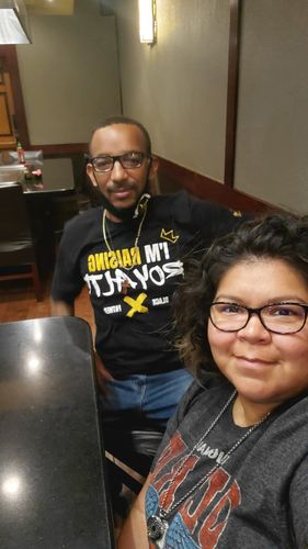 Customer photo review of Raising Royalty - Blk & Gld Premium