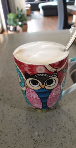 Customer photo review of Vanilla Coffee Syrup