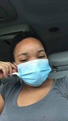 Customer photo review of Dirty Curl Cleansing & Conditioning Clay