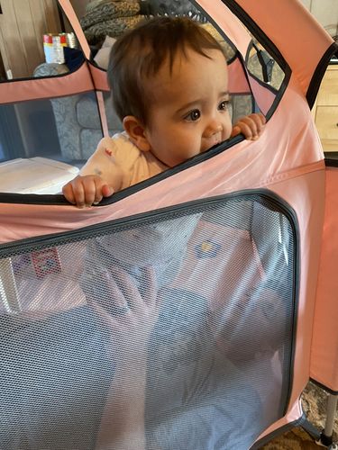 Customer photo review of Pop N' Go® Playpen