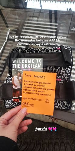 Customer photo review of ORX Platinum Velvet Ankle Weight