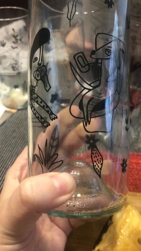 Customer photo review of Pack 6 vasos Lindos Quiltros