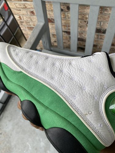 Customer photo review of Air Jordan 13 “Lucky Green” DB6537-113 ( Early Pairs)