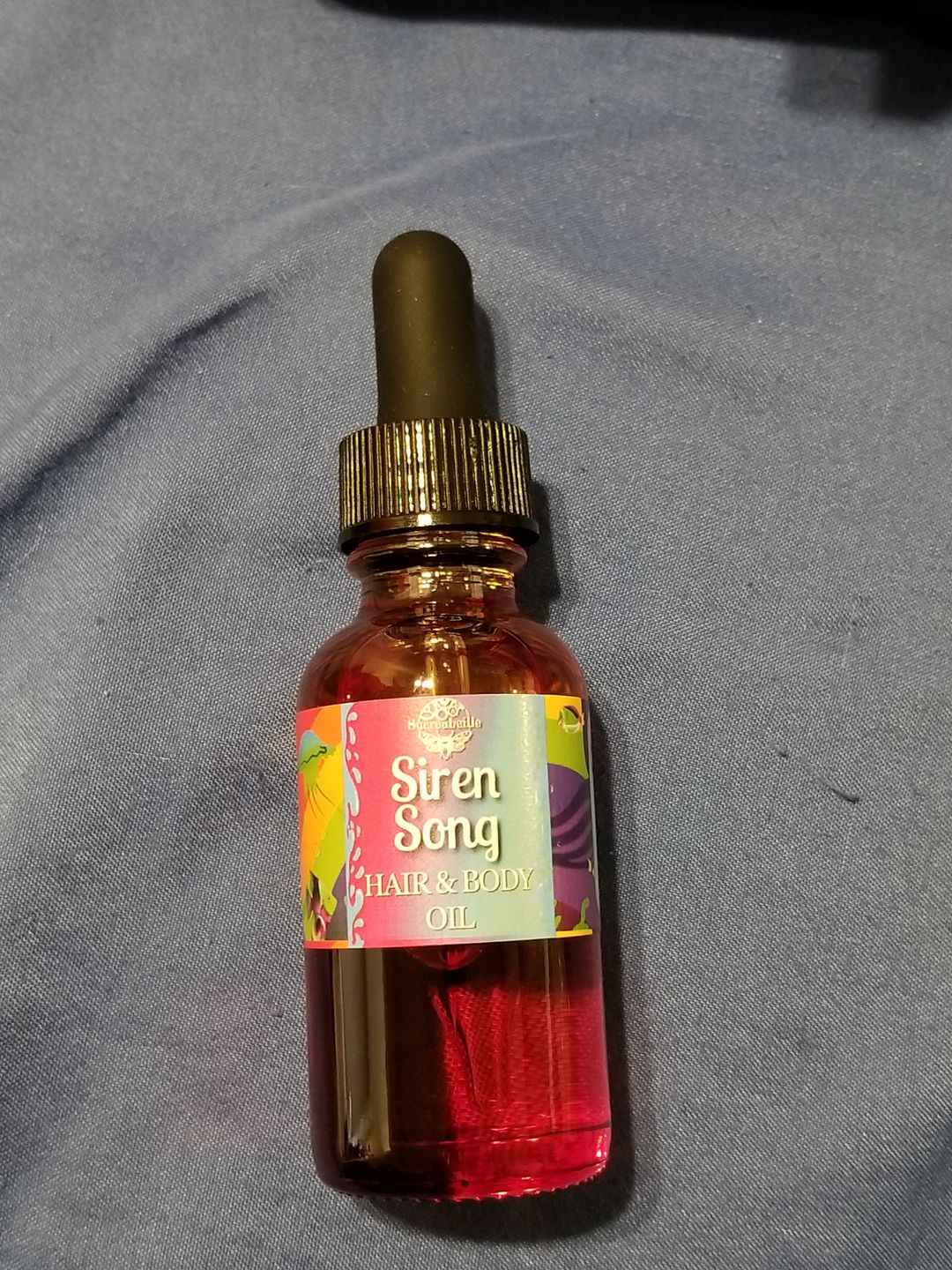 Customer photo review of Hair and Body Oil