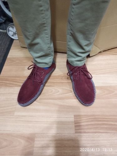 Customer photo review of Light Breathable Shallow Loafers