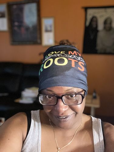 Customer photo review of Neck Gaiter Face Mask