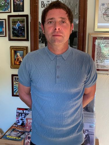 Markus H. review of **NEW** Knitted Polo - Blue - VS-4 image 1 out of 1