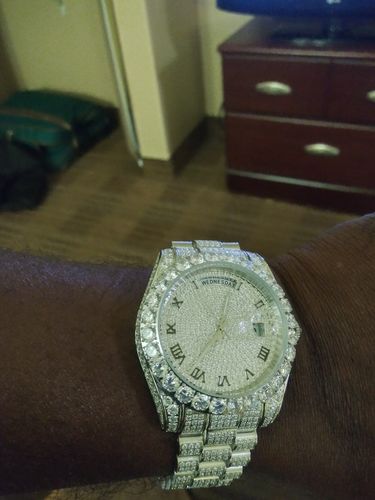 Customer photo review of Full Bust Down Legacy Watch