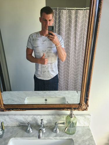 Customer photo review of Performance Tee