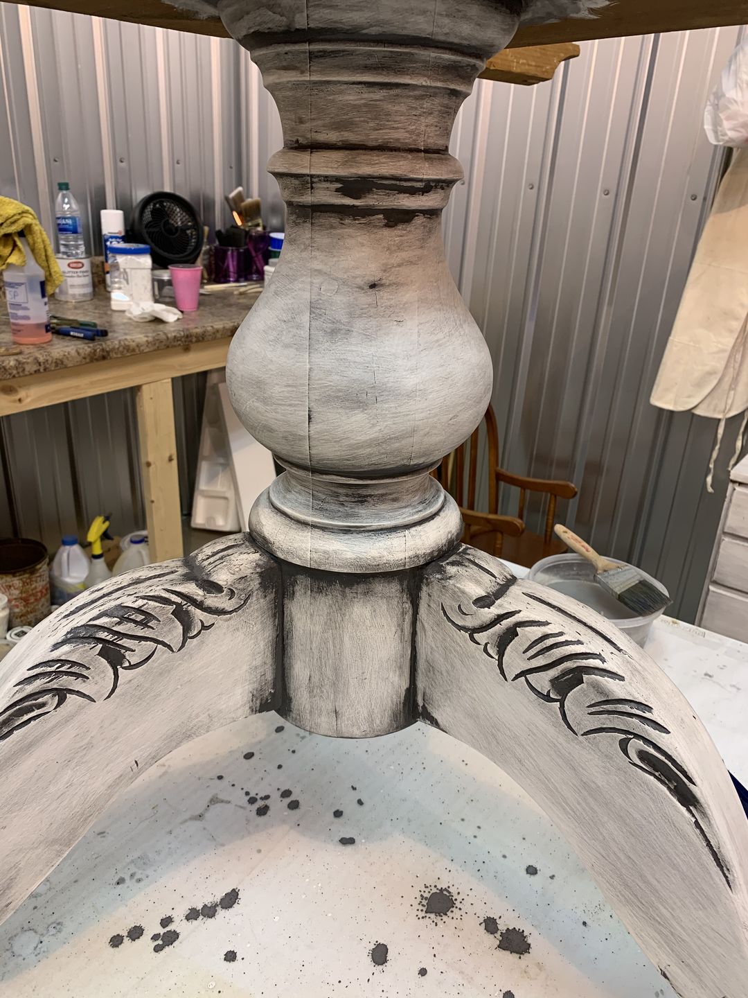 Customer photo review of Noir Black - Toscana Milk Paint