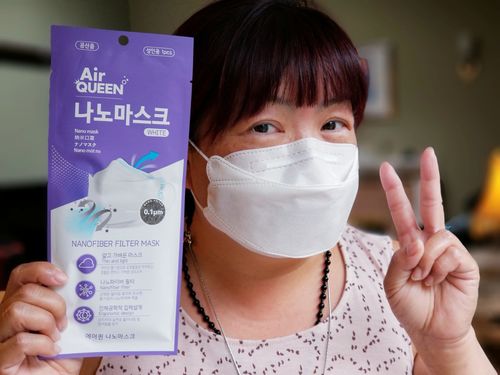Customer photo review of AirQUEEN Nanomask