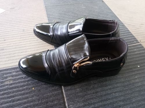 Customer photo review of Luxury Business Leather Oxfords