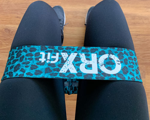 Customer photo review of ORX Band Print Turquesa