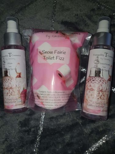 Customer photo review of Perfume Inspired Room Sprays