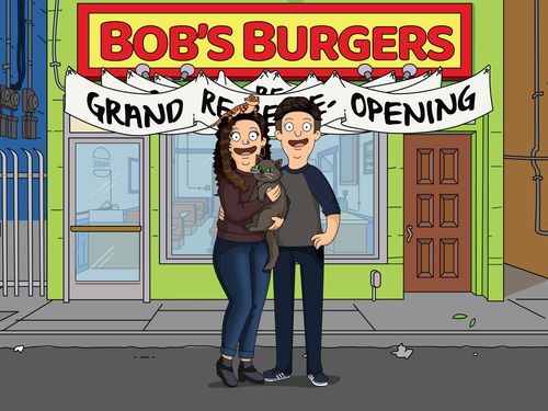 Customer photo review of Personalized Bob’s 🍔  Custom Portrait