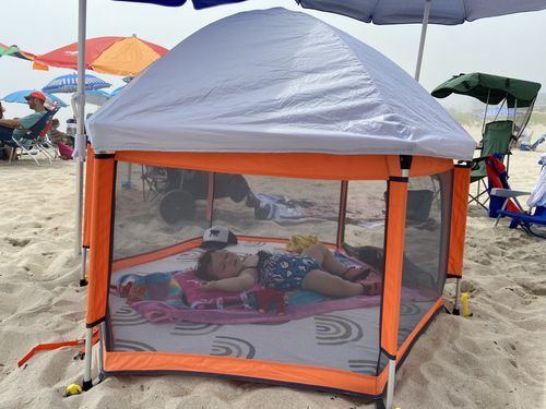 Customer photo review of Pop N' Go® Mattress Cover