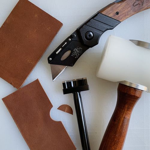 Customer photo review of No.55 | Bill Fold Wallet (Template)
