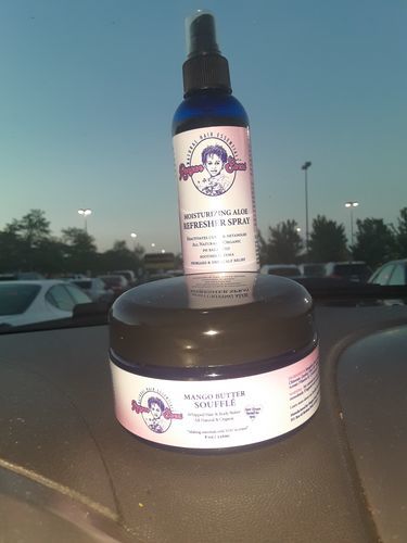 Customer photo review of Mango Butter Souffle Whipped Hair/Body Butter