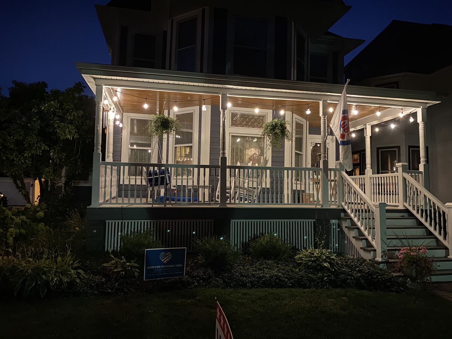 Customer photo review of CLOSEOUT LED Fairy A80 A-Style Edison Shatterproof Light Bulb, E26, 3W(25W Equivalent)