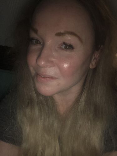 Customer photo review of U Part Wig Real Hair Clip In Full Head One Piece Straight Extensions Remy One Piece Hair Extensions #8 Ash Brown Highlighted With Color #60 White Blonde