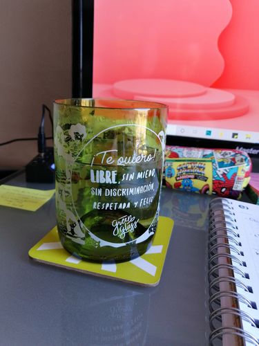 Customer photo review of Girl Power Glass