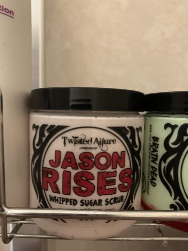 Customer photo review of Jason Rises Whipped Sugar Scrub
