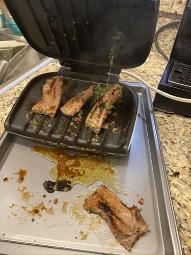 Customer photo review of Tri-Tip Steak - 4 Steaks Pack