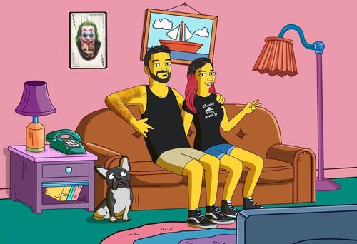 Customer photo review of RETRATO EM ARQUIVO DIGITAL FAMILIA AMARELA