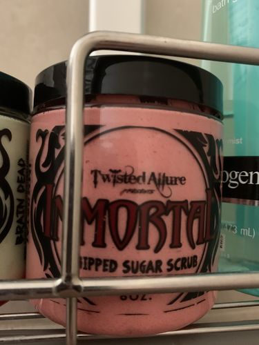 Customer photo review of Immortal  Sugar Scrub