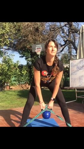 Customer photo review of Long Band Turquesa