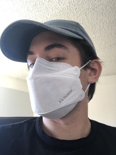 Customer photo review of AirQUEEN Nanomask