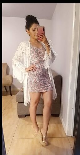 Customer photo review of Plataforma Miriam Transparente