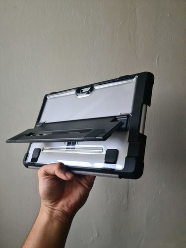 Customer photo review of STM Dux Shell Rugged Case for Microsoft Surface Go (2018-2020) with Kickstand