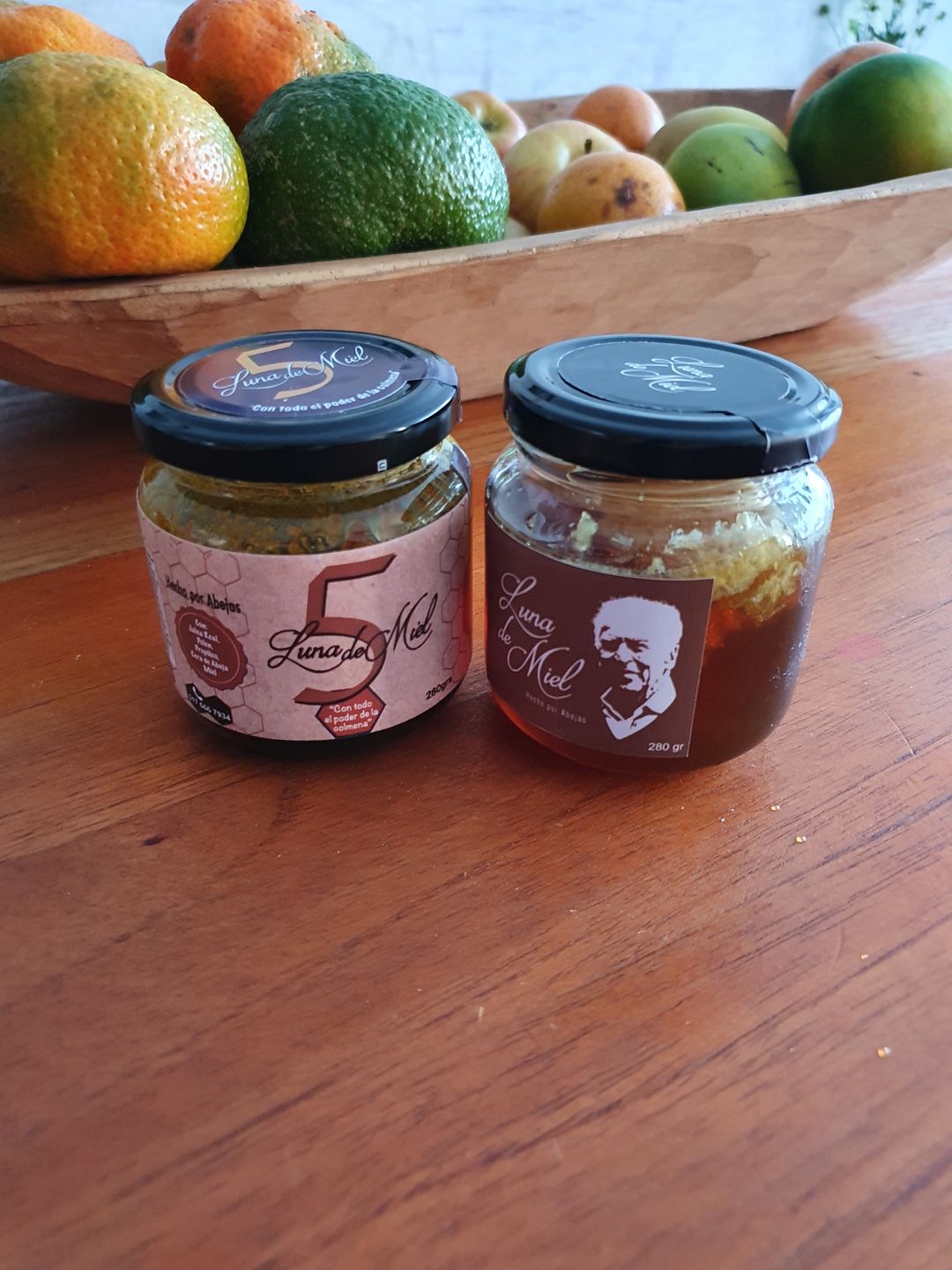 Customer photo review of Luna de miel con panal de abejas 280g