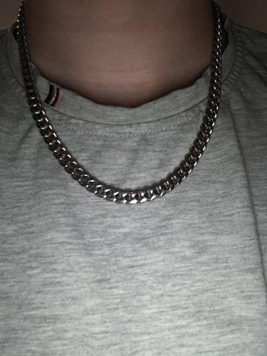 Customer photo review of Cuban (Silver) 8mm