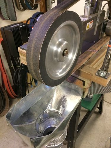 Customer photo review of 2 X 72 Inch Industrial Grade Silicon Carbide Sanding Belts, 6 Pack