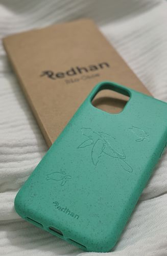 Customer photo review of Eco Friendly iPhone 11 Phone Case - Turtle in Turquoise