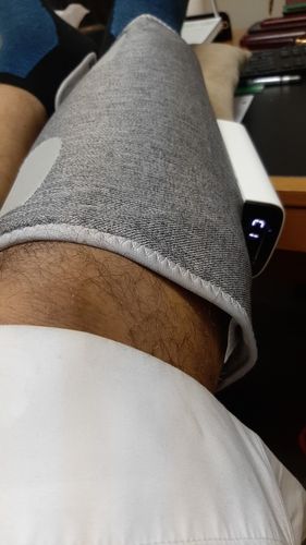 Customer photo review of Air Compression Leg & Calf Massager (Pair)