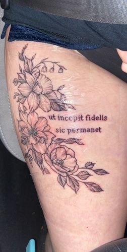 Customer photo review of Signature Tattoo Numbing Cream