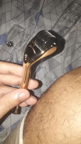 Customer photo review of The Beard Roller