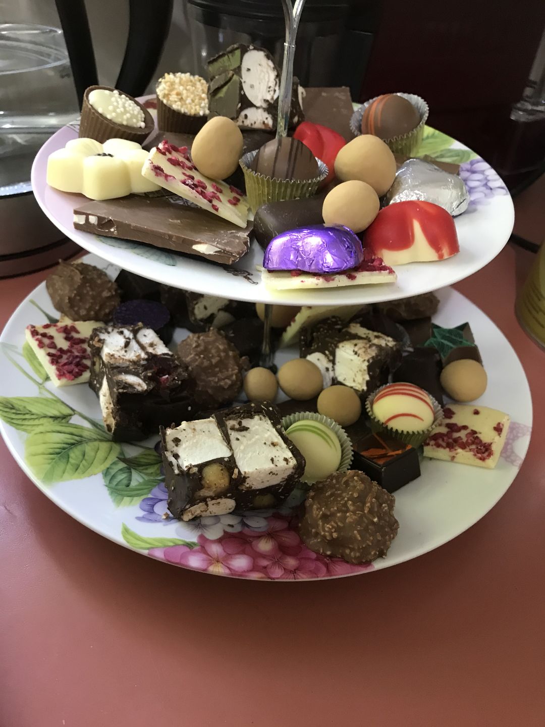 Customer photo review of The Die Hard Chocoholics Selection Hamper