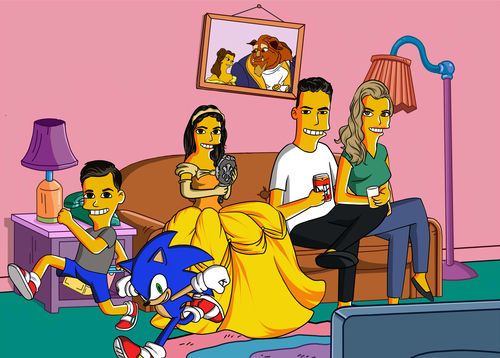 Customer photo review of RETRATO EM ARQUIVO DIGITAL FAMILIA AMARELA