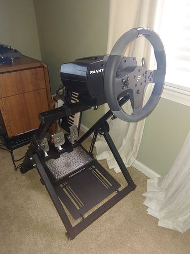Customer photo review of APEX Steering Wheel Stand