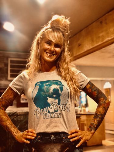 Human of Beloved Pet Customized T-shirt photo review