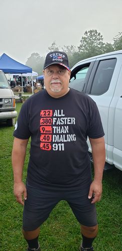 Customer photo review of All Faster Than 911 Mens Apparel