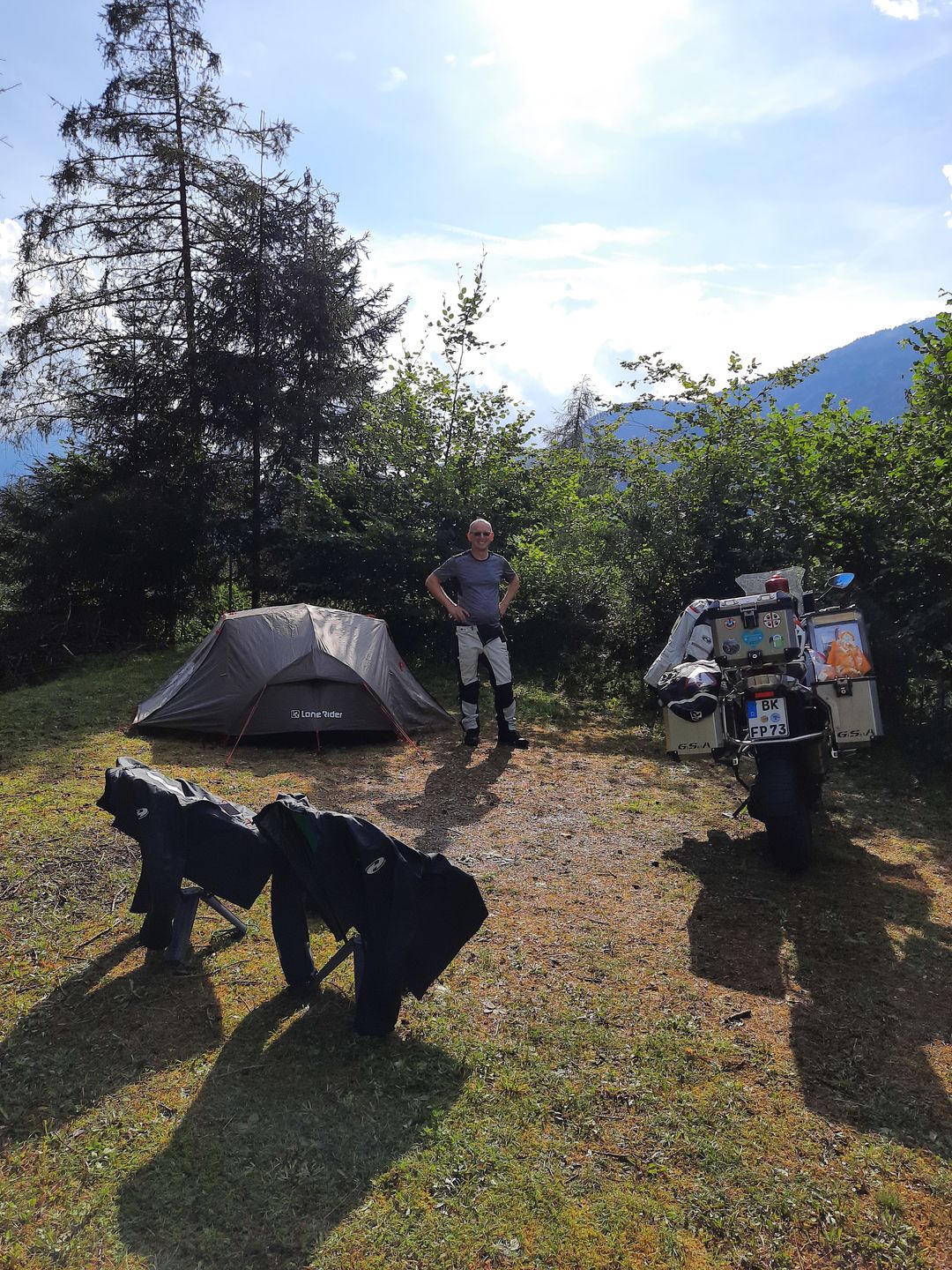 Customer photo review of ADV Tent Spare Pole