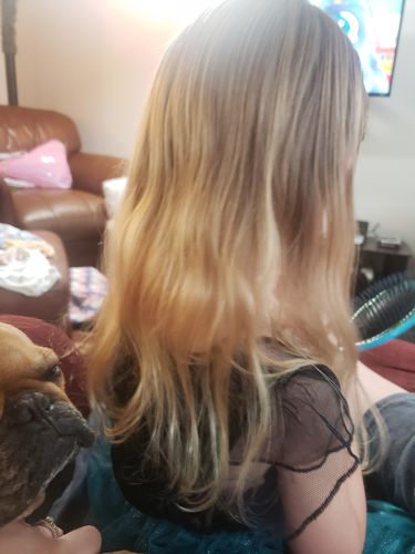 Customer photo review of The Ultimate Deep Conditioner Kit
