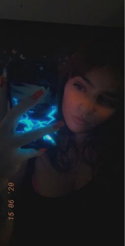 Customer photo review of Premium LED Naruto - iPhone Case